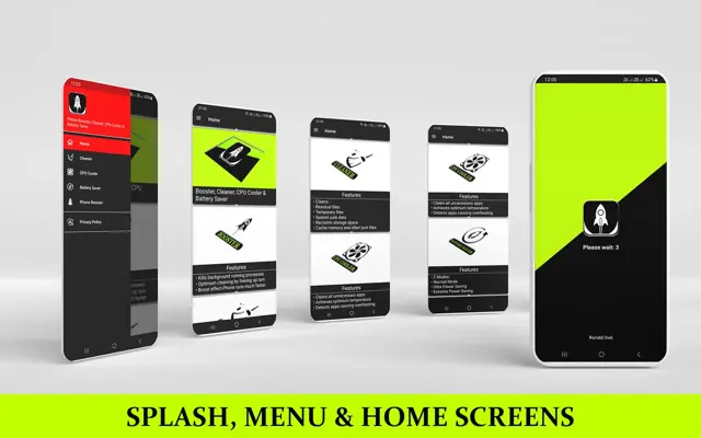 Phone Booster, Cleaner, CPU Cooler & Battery Saver android App screenshot 0