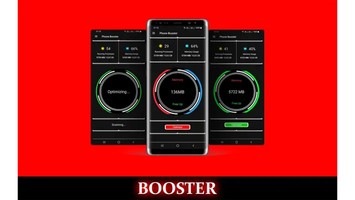 Phone Booster, Cleaner, CPU Cooler & Battery Saver android App screenshot 1