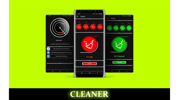 Phone Booster, Cleaner, CPU Cooler & Battery Saver android App screenshot 2